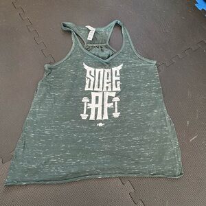 Wodbottom flowy tank top, S